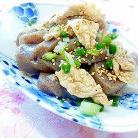 ❤手綱こんにゃくと豚肉の甘旨煮❤